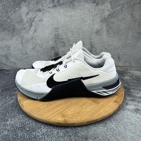Nike Metcon 7 Shoes Mens Size 13 White Black Training Cross Trainer CZ8281-100 - Picture 4 of 11
